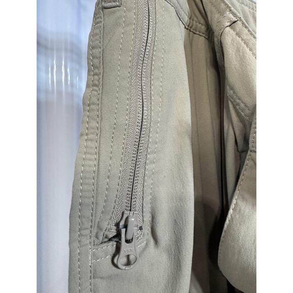 Clothing Arts P Cubed Cargo Pants Womens Size 8 Khaki Nylon Spandex Utility - Picture 3 of 6